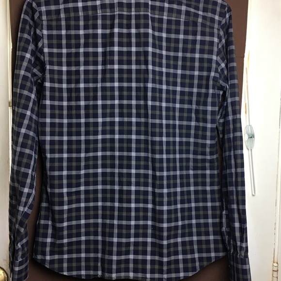 Givenchy Paris Fitted LongSleeve ButtonPlaid Shirt - Picture 2 of 8